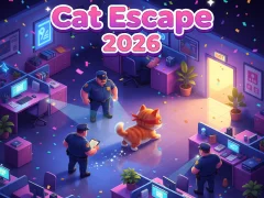 Mäng Cat Escape 2026 Internetis