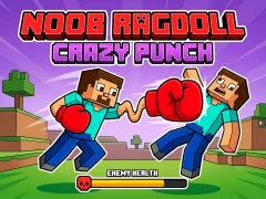 Mäng Noob Ragdoll: Crazy Punch Internetis