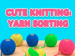 Mäng Cute Knitting: Yarn Sorting Internetis