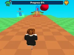 Mäng Obby Pogo Parkour! Internetis
