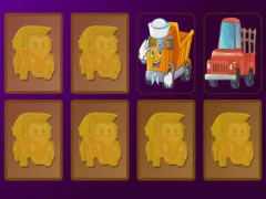 Mäng Cartoon Trucks Memory Internetis