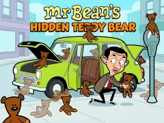 Mäng Mr Bean Car Hidden Teddy Bear Internetis