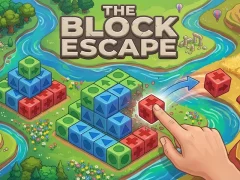 Mäng The Block Escape Internetis