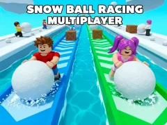 Mäng Snow Ball Racing Mutliplayer Internetis