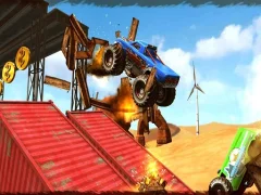 Mäng Monster Truck Impossible Track Plane Simulator Internetis
