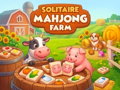 Mäng Solitaire Mahjong Farm Internetis