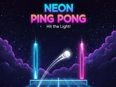 Mäng Neon Ping Pong Internetis
