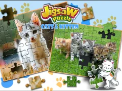 Mäng Jigsaw Puzzle Cats & Kitten Internetis