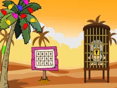 Mäng Desert Monkey Escape Internetis