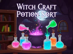 Mäng Witch Craft Potion Sort Internetis