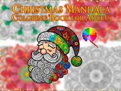 Mäng Christmas Mandala Coloring Book for Adults Internetis