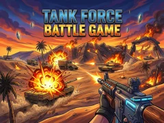 Mäng Tank Force Battle Game Internetis