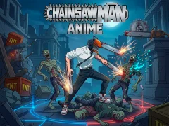 Mäng Chainsaw Man Anime Internetis