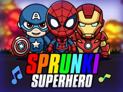 Mäng Sprunki SuperHero Internetis