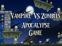 Mäng Vamp kid vs The Zombies apocalipse Internetis