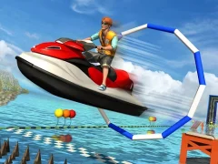 Mäng Super Jet Ski Race Stunt Internetis