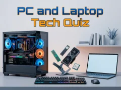 Mäng PC and Laptop Tech Quiz Internetis