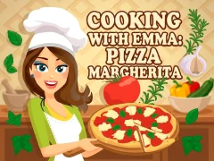 Mäng Cooking with Emma Pizza Margherita Internetis