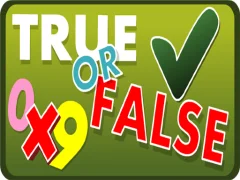 Mäng True or False Internetis