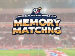 Mäng American Soccer World Cup Memory Matching Internetis