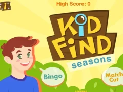 Mäng Kid Find Seasons Internetis
