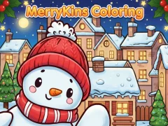 Mäng MerryKins Coloring Internetis