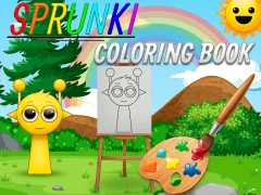 Mäng Sprunki Coloring Book Internetis