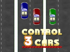 Mäng Control 3 Cars Internetis