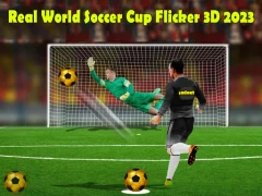 Mäng Real World Soccer Cup Flicker 3D 2023 Internetis