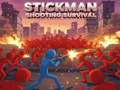 Mäng Stickman Shooting Survival Internetis