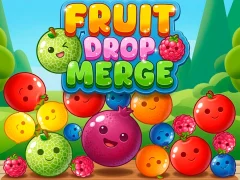 Mäng Fruit Drop Merge Internetis