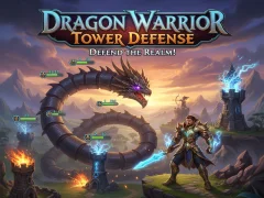 Mäng Dragon Warrior Tower Defense Internetis