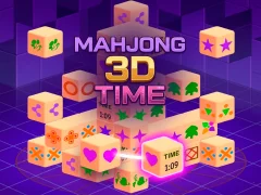 Mäng Mahjong 3D Time Internetis