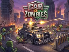 Mäng Car VS Zombies Internetis