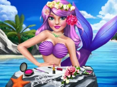 Mäng Princess Mermaid Makeup Style Internetis