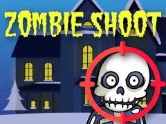 Mäng Zombie Shoot Haunted House Internetis