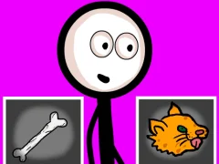 Mäng Stickman Choosing actions Internetis