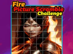 Mäng Fire Picture Scramble Challenge Internetis