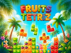 Mäng Fruits Tetriz Internetis