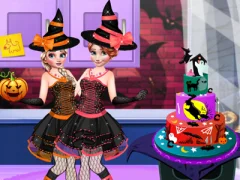 Mäng Halloween Party Cake Internetis