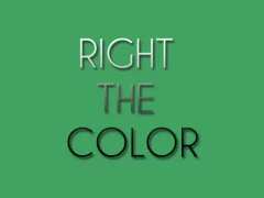 Mäng Right the Color Internetis