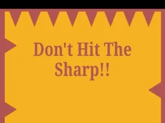 Mäng Don't Hit The Sharp Internetis