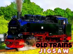 Mäng Old Trains Jigsaw Internetis