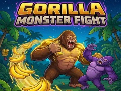 Mäng Gorilla Monster Fight Internetis
