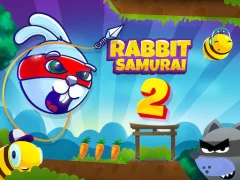 Mäng Rabbit Samurai 2 Internetis
