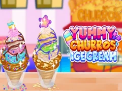 Mäng Yummy Churros Ice Cream Internetis