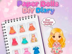 Mäng Paper Dolls DIY Diary Internetis