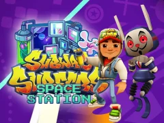 Mäng Subway Surfers Space Station Internetis