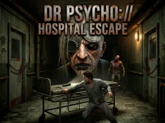 Mäng Dr Psycho Hospital Escape Internetis