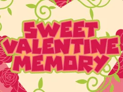 Mäng Sweet Valentine Memory Internetis